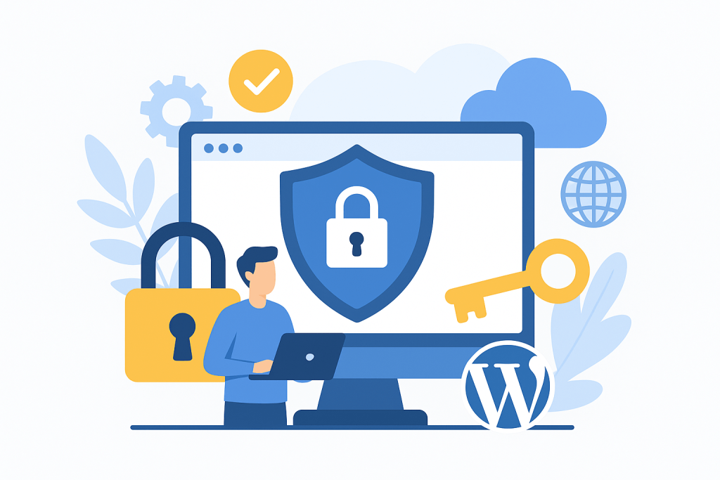 melindungi situs web WordPress